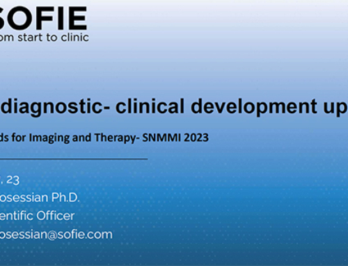 SOFIE FAPI diagnostic-clinical development updates